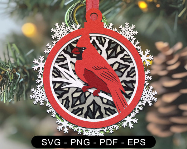 3D HANGING NEW ORNAMENT SET  Svg - 3D CHRISTMAS ORNAMENT Svg