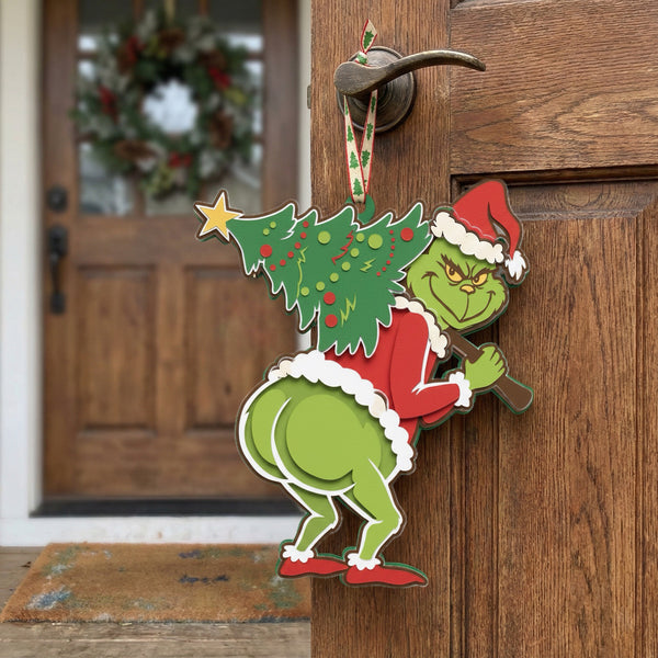 3D CHRISTMAS DOOR HANGER BUNDLE - LARGER THAN MAT SVG