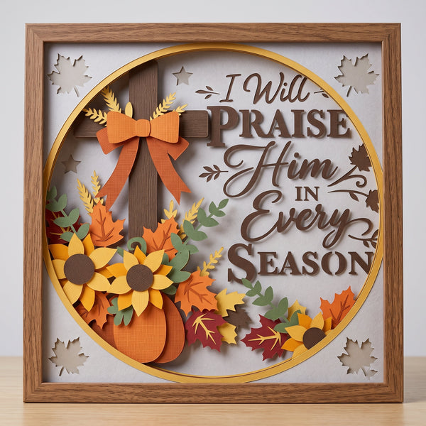 3D FALL ECLUSIVE BUNDLE SHADOW BOX SVG