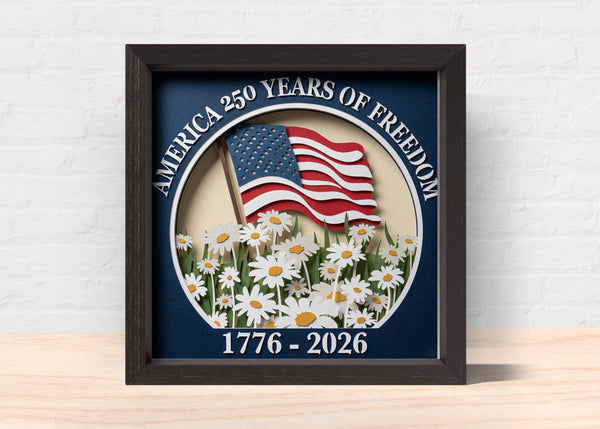 AMERICA CELEBRATES 250 Svg - Cricut Files, Cardstock Svg, Silhouette Files - HelloCrafterSvg