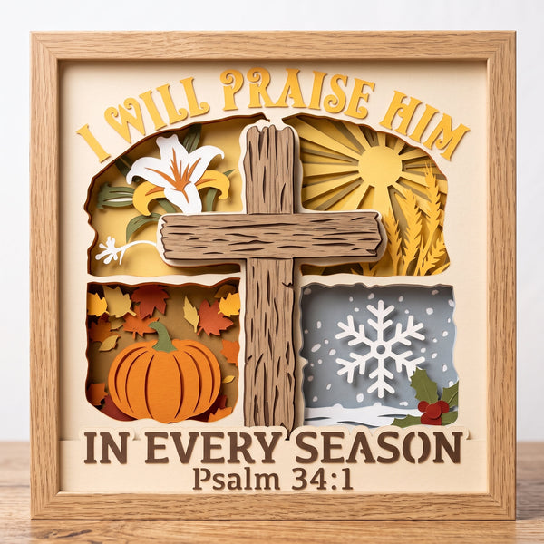 3D RELIGIOUS FALL BUNDLE SHADOW BOX SVG
