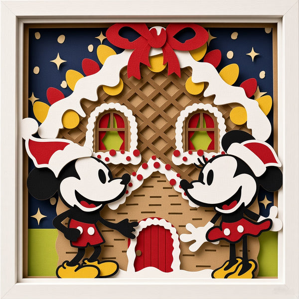 3D MAGICAL SET OF 9 SHADOW BOX SVG