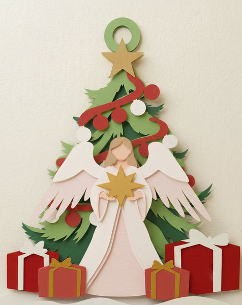 3D CHRISTMAS TREE ORNAMENT SET