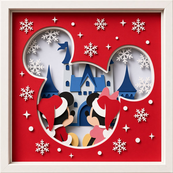 3D MAGICAL SET OF 9 SHADOW BOX SVG