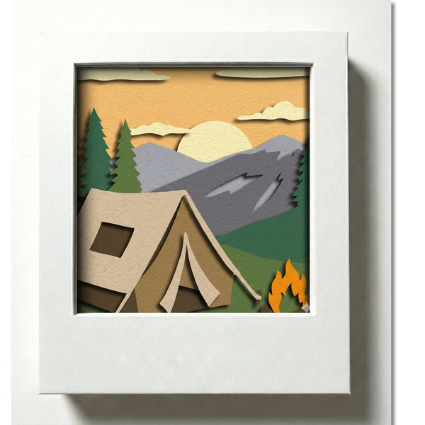 Nature Mini Polaroid Shadow Box BUNDLE Svg - Cricut Files, Cardstock Svg, Silhouette Files - HelloCrafterSvg