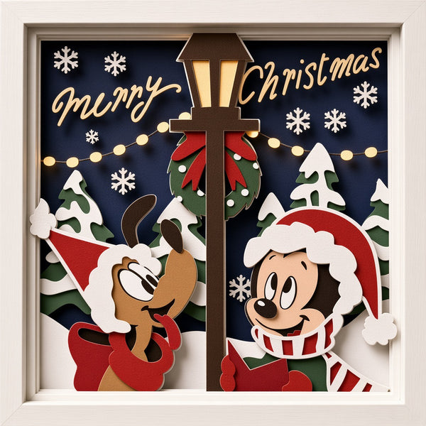 3D MAGICAL SET OF 9 SHADOW BOX SVG