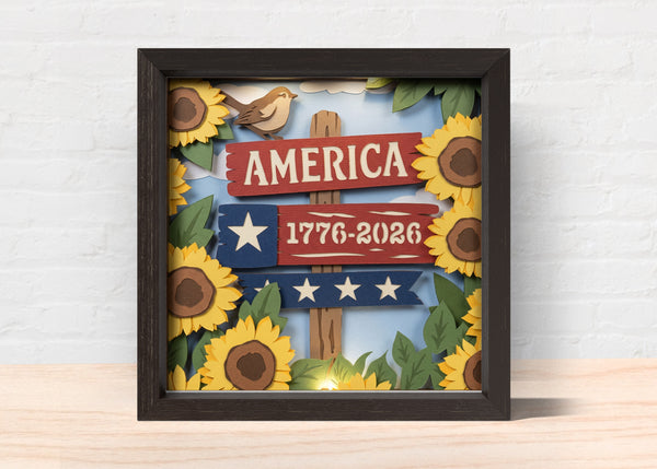 AMERICA CELEBRATES 250 Svg - Cricut Files, Cardstock Svg, Silhouette Files - HelloCrafterSvg