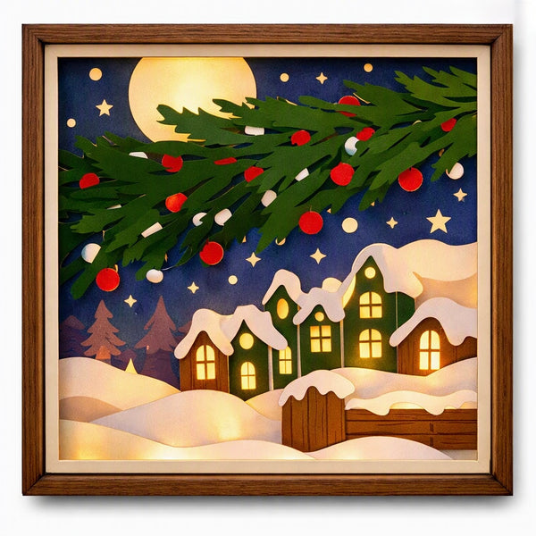 3D GRINCH TRIO SET CHRISTMAS SHADOW BOX SVG