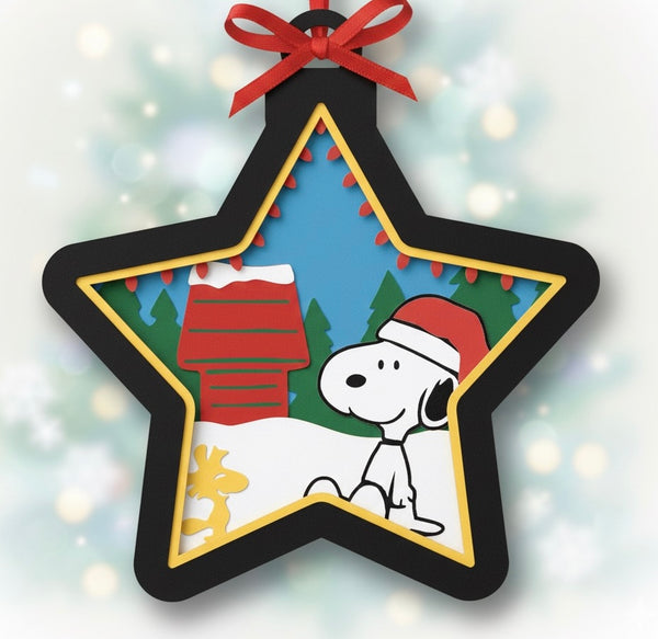 CHRISTMAS STAR HANGING ORNAMENT BUNDLE Svg