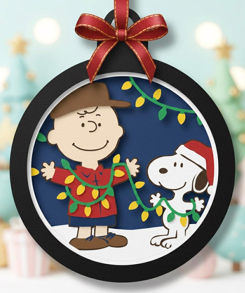 25 EXCLUSIVE CHRISTMAS HANGING ORNAMENT BUNDLE Svg