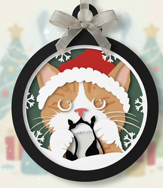 25 EXCLUSIVE CHRISTMAS HANGING ORNAMENT BUNDLE Svg