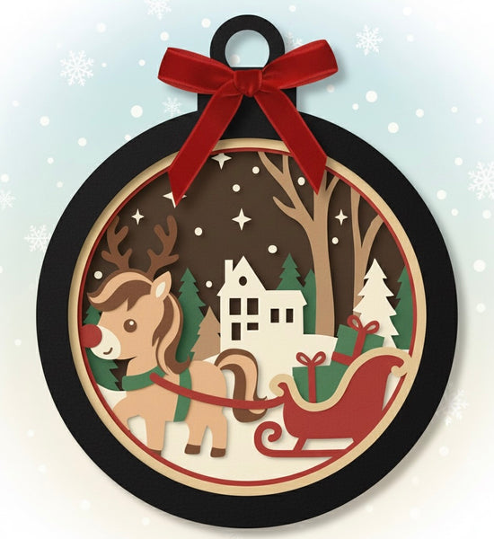 25 EXCLUSIVE CHRISTMAS HANGING ORNAMENT BUNDLE Svg