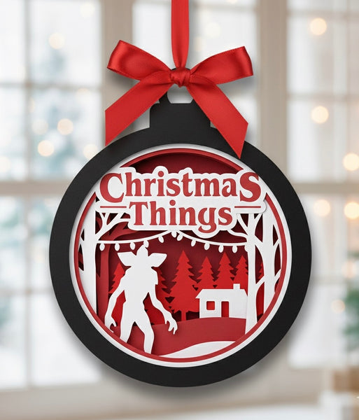 25 EXCLUSIVE CHRISTMAS HANGING ORNAMENT BUNDLE Svg