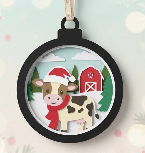 25 EXCLUSIVE CHRISTMAS HANGING ORNAMENT BUNDLE Svg