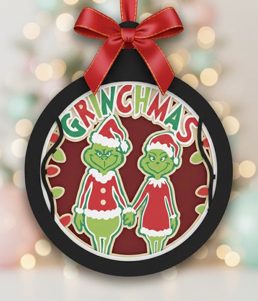 25 EXCLUSIVE CHRISTMAS HANGING ORNAMENT BUNDLE Svg