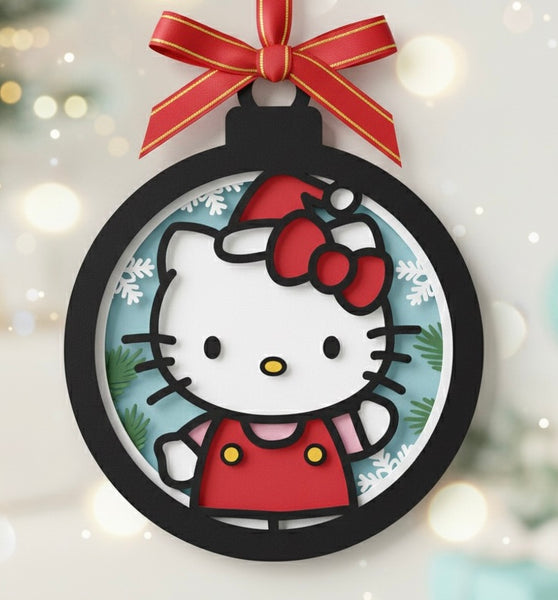 25 EXCLUSIVE CHRISTMAS HANGING ORNAMENT BUNDLE Svg