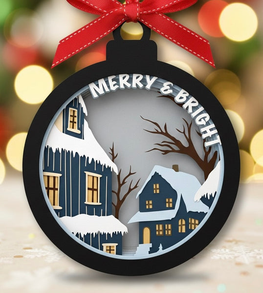 25 EXCLUSIVE CHRISTMAS HANGING ORNAMENT BUNDLE Svg