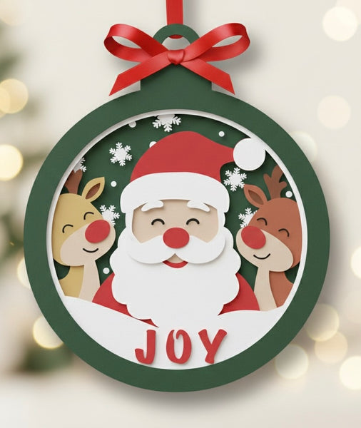 25 EXCLUSIVE CHRISTMAS HANGING ORNAMENT BUNDLE Svg