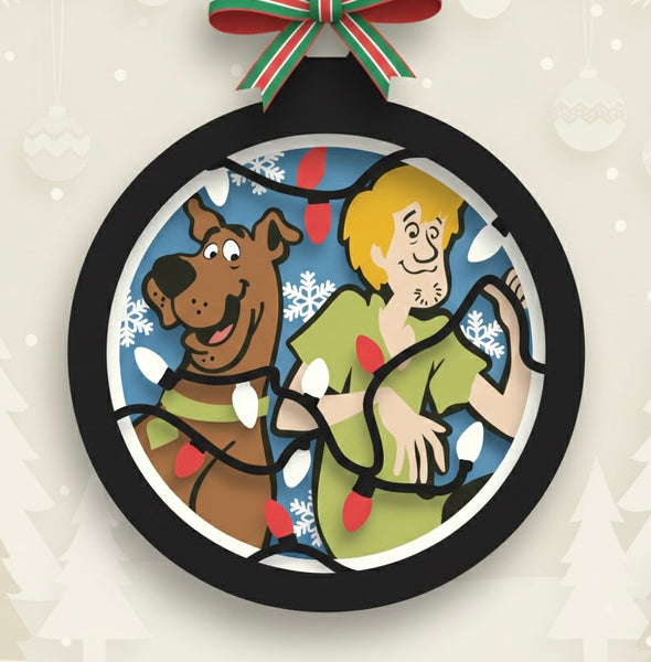 25 EXCLUSIVE CHRISTMAS HANGING ORNAMENT BUNDLE Svg