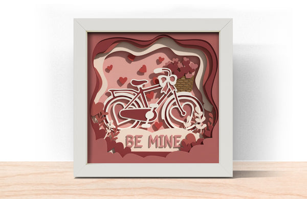 VALENTINE AND WINTER BUNDLE SHADOW BOX Svg (10 DESIGN)