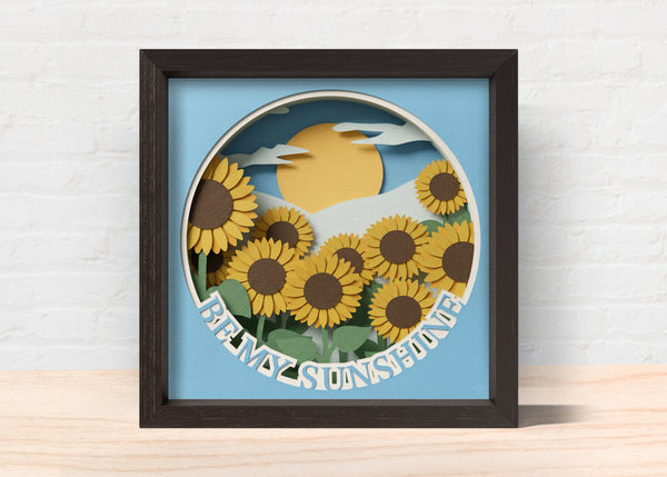 SPRING SHADOW BOX BUNDLE 3 Svg - Cricut Files, Cardstock Svg, Silhouette Files - HelloCrafterSvg