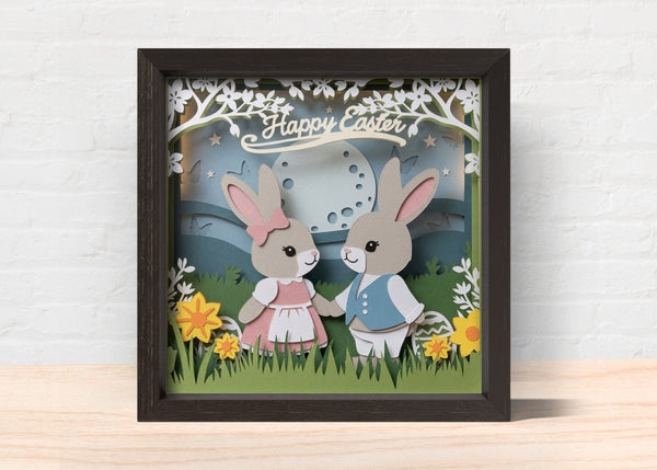 SPRING SHADOW BOX BUNDLE 2 Svg - Cricut Files, Cardstock Svg, Silhouette Files - HelloCrafterSvg