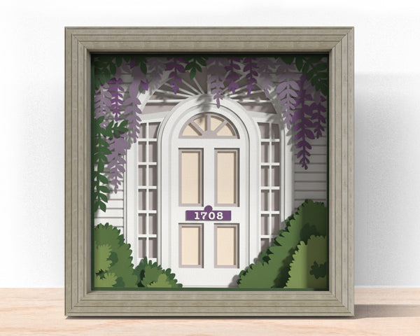 Custom Shrubbery DOOR BUNDLE SHADOW BOX Svg