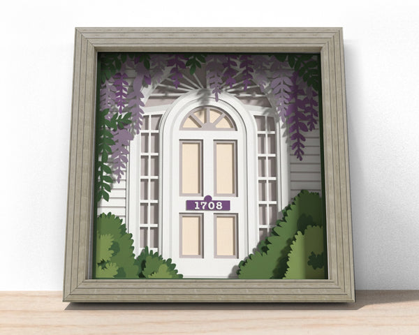 Custom Shrubbery DOOR BUNDLE SHADOW BOX Svg