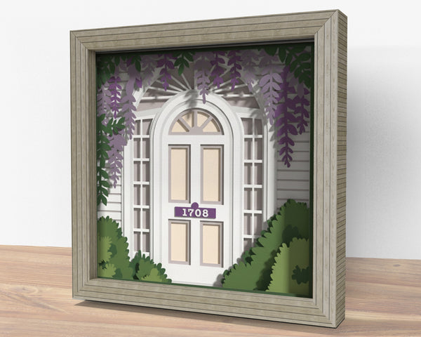 Custom Shrubbery DOOR BUNDLE SHADOW BOX Svg
