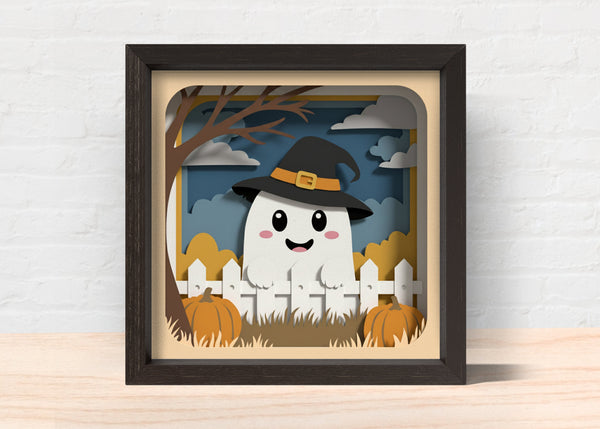 3D HALLOWEEN BUNDLE- Shadow Box Svg