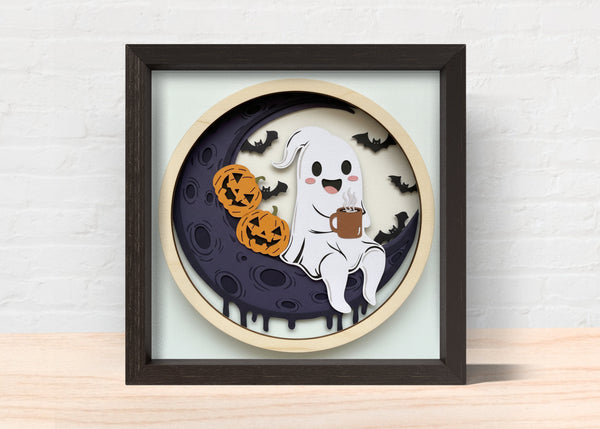 3D HALLOWEEN BUNDLE- Shadow Box Svg