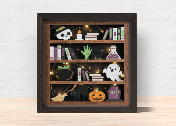 3D HALLOWEEN BUNDLE- Shadow Box Svg