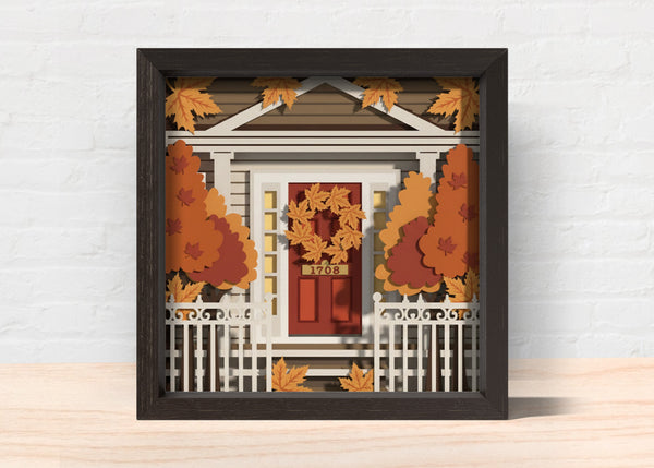 All Season DOOR BUNDLE SHADOW BOX Svg