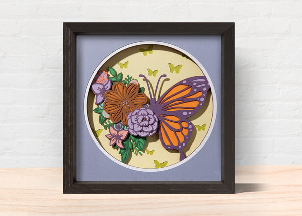 SPRING SHADOW BOX BUNDLE 2 Svg - Cricut Files, Cardstock Svg, Silhouette Files - HelloCrafterSvg