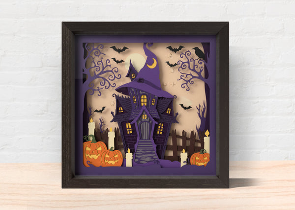 3D HALLOWEEN BUNDLE- Shadow Box Svg