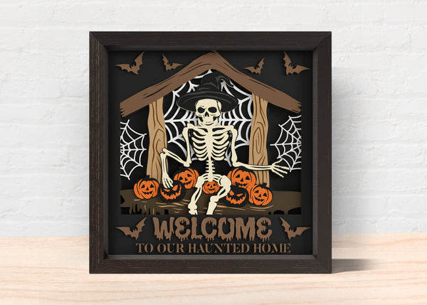 3D HALLOWEEN BUNDLE- Shadow Box Svg