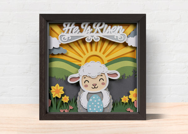 SPRING SHADOW BOX BUNDLE 2 Svg - Cricut Files, Cardstock Svg, Silhouette Files - HelloCrafterSvg