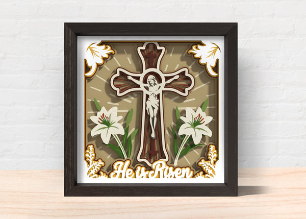 SPRING SHADOW BOX BUNDLE 2 Svg - Cricut Files, Cardstock Svg, Silhouette Files - HelloCrafterSvg