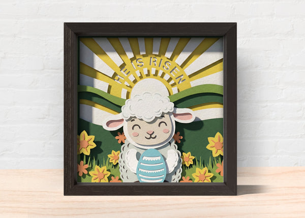 SPRING SHADOW BOX BUNDLE Svg - Cricut Files, Cardstock Svg, Silhouette Files - HelloCrafterSvg