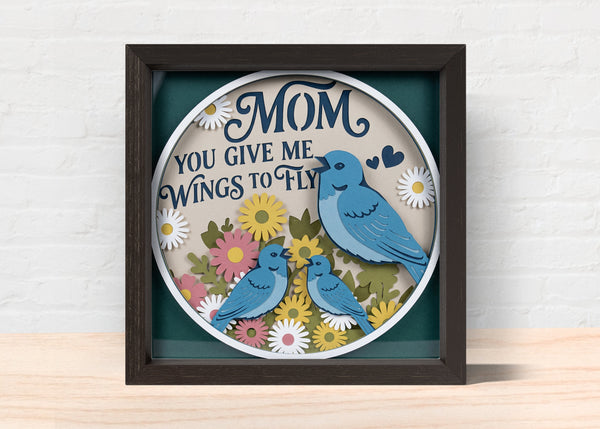 SPRING SHADOW BOX BUNDLE 3 Svg - Cricut Files, Cardstock Svg, Silhouette Files - HelloCrafterSvg