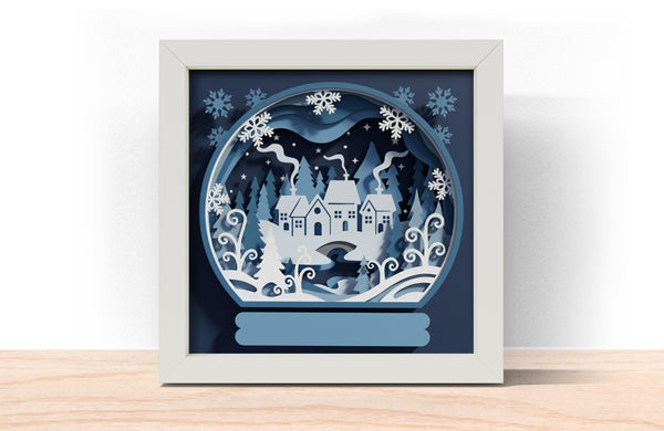 VALENTINE AND WINTER BUNDLE SHADOW BOX Svg (10 DESIGN)