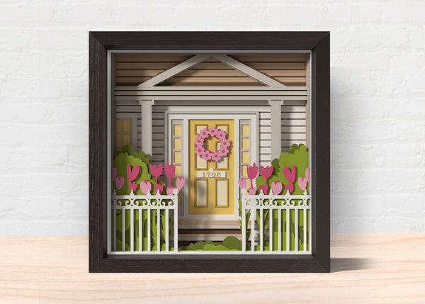 All Season DOOR BUNDLE SHADOW BOX Svg