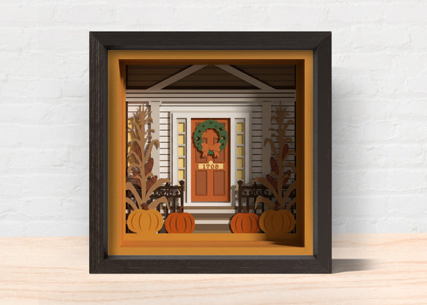 All Season DOOR BUNDLE SHADOW BOX Svg