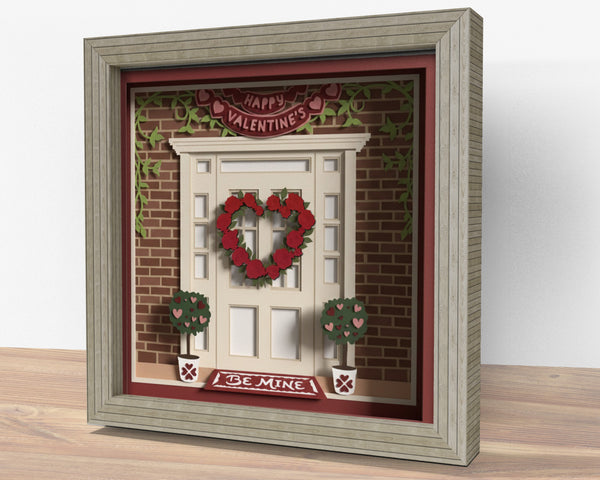 Custom Valentine DOOR BUNDLE SHADOW BOX Svg
