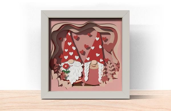 VALENTINE AND WINTER BUNDLE SHADOW BOX Svg (10 DESIGN)