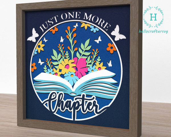 3d CHAPTER Svg, Book Chapter Shadow Box Svg - Cricut Files, Cardstock Svg, Silhouette Files - HelloCrafterSvg-445